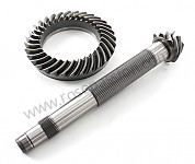 P133312 - Low ratio crown and pinion 8 / 32 for Porsche 