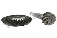 P39671 - Ring gear and pinion shaft for Porsche 911 G • 1989 • 3.2 g50 • Speedster • Manual gearbox, 5 speed