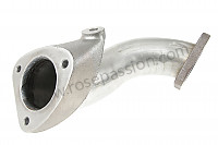 P40056 - Exhaust pipe for Porsche 944 • 1986 • 944 turbo m44.50 • Coupe • Manual gearbox, 5 speed