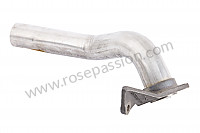 P40081 - Tuyau d'échappement pour Porsche 