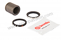 P40238 - Piston étrier + joints pour Porsche 