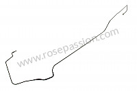 P40258 - Brake line for Porsche 944 • 1987 • 944 2.5 • Coupe • Manual gearbox, 5 speed