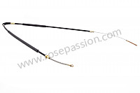 P40308 - Parking-brake cable for Porsche 944 • 1989 • 944 s2 • Cabrio • Manual gearbox, 5 speed