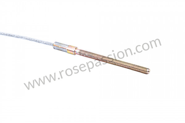 P40308 - Parking-brake cable for Porsche 924 • 1988 • 924s 2.5 • Coupe • Automatic gearbox