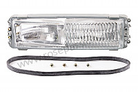 P40553 - Headlamp unit for Porsche 944 • 1989 • 944 s2 • Coupe • Manual gearbox, 5 speed