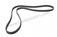 P96637 - Poly-rib belt for Porsche Cayenne / 955 / 9PA • 2003 • Cayenne v6 • Automatic gearbox
