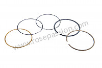 P135227 - Set of piston rings for Porsche Cayenne / 955 / 9PA • 2006 • Cayenne v6 • Manual gearbox, 6 speed