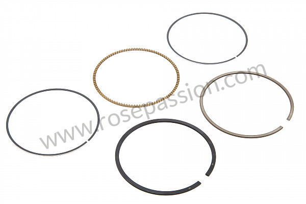 P135227 - Set of piston rings for Porsche Cayenne / 955 / 9PA • 2006 • Cayenne v6 • Automatic gearbox