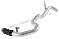 P103424 - Cooling water tube for Porsche Cayenne / 955 / 9PA • 2006 • Cayenne v6 • Automatic gearbox