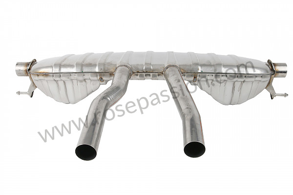 P116678 - Rear muffler for Porsche Cayenne / 955 / 9PA • 2005 • Cayenne turbo • Automatic gearbox