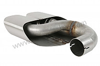 P76323 - Tail pipe for Porsche Cayenne / 955 / 9PA • 2005 • Cayenne turbo • Automatic gearbox