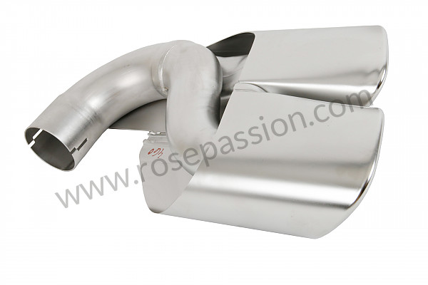 P74540 - Tail pipe for Porsche Cayenne / 955 / 9PA • 2006 • Cayenne turbo • Automatic gearbox