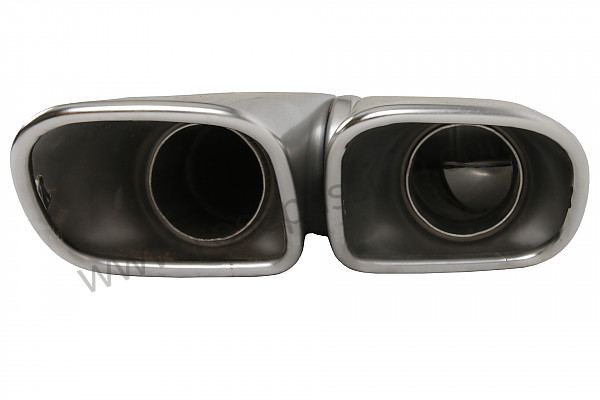 P74540 - Tail pipe for Porsche Cayenne / 955 / 9PA • 2006 • Cayenne turbo • Automatic gearbox