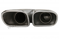 P74540 - 排气尾管 为了 Porsche Cayenne / 955 / 9PA • 2005 • Cayenne turbo