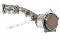 P215540 - Tubo del gas di scarico per Porsche Cayenne / 957 / 9PA1 • 2009 • Cayenne s v8 • Cambio manuale 6 marce