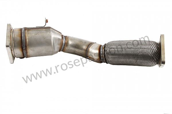 P215542 - Exhaust pipe for Porsche Cayenne / 957 / 9PA1 • 2010 • Cayenne turbo • Automatic gearbox
