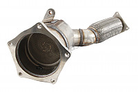 P215542 - Exhaust pipe for Porsche Cayenne / 957 / 9PA1 • 2010 • Cayenne turbo • Automatic gearbox