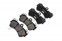 P120702 - Brake pad repair set for Porsche Cayenne / 955 / 9PA • 2004 • Cayenne s v8 • Automatic gearbox