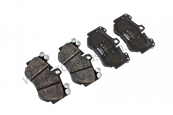 P103493 - Set of brake pads for Porsche 