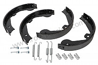 P75204 - Brake shoe for Porsche Cayenne / 955 / 9PA • 2006 • Cayenne s v8 • Manual gearbox, 6 speed