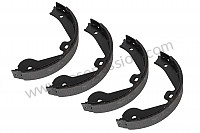 P75204 - Brake shoe for Porsche Cayenne / 955 / 9PA • 2005 • Cayenne s v8 • Manual gearbox, 6 speed
