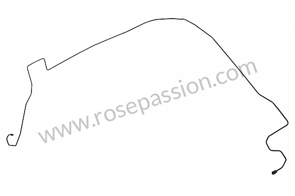 P76974 - Tubazione del freno per Porsche Cayenne / 955 / 9PA • 2004 • Cayenne v6 • Cambio manuale 6 marce