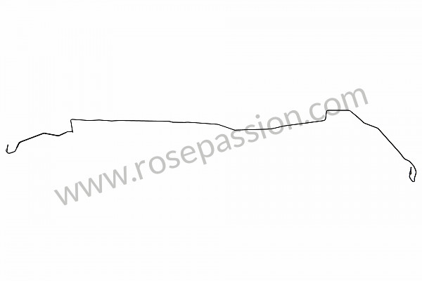 P73531 - Brake line for Porsche Cayenne / 955 / 9PA • 2003 • Cayenne turbo • Automatic gearbox
