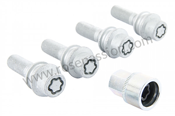 P125930 - Wheel bolt for Porsche Cayenne / 955 / 9PA • 2005 • Cayenne s v8 • Automatic gearbox