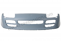 P74518 - Bumper vooraan voor Porsche Cayenne / 955 / 9PA • 2003 • Cayenne v6 • Manuele bak 6 versnellingen