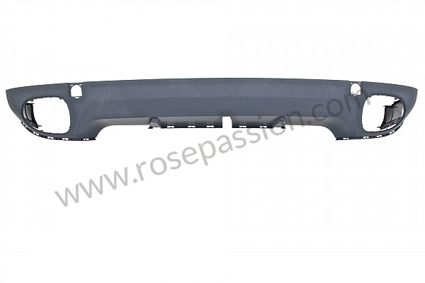 P205068 - Spoiler  upper part prime coated for Porsche Cayenne / 957 / 9PA1 • 2008 • Cayenne gts • Manual gearbox, 6 speed