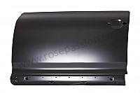 P131386 - Bare door shell for Porsche Cayenne / 955 / 9PA • 2005 • Cayenne v6 • Automatic gearbox