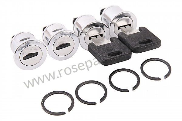 P82569 - Roof rack lock set for Porsche Cayenne / 955 / 9PA • 2005 • Cayenne turbo • Automatic gearbox