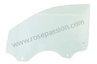 P121593 - Door glass for Porsche Cayenne / 955 / 9PA • 2006 • Cayenne s v8 • Manual gearbox, 6 speed