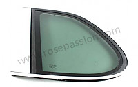 P112857 - Glas zijkant voor Porsche Cayenne / 957 / 9PA1 • 2009 • Cayenne s v8 • Automatische versnellingsbak