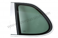 P112857 - Glas zijkant voor Porsche Cayenne / 957 / 9PA1 • 2007 • Cayenne v6 • Manuele bak 6 versnellingen