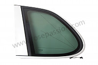 P112858 - 侧窗玻璃 为了 Porsche Cayenne / 957 / 9PA1 • 2010 • Cayenne gts