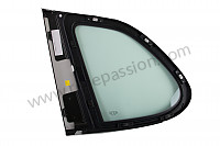 P112861 - SIDE WINDOW GLASS XXXに対応 Porsche Cayenne / 955 / 9PA • 2003 • Cayenne v6