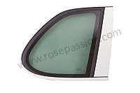 P112862 - Vidro da janela lateral para Porsche Cayenne / 955 / 9PA • 2006 • Cayenne v6 • Caixa manual 6 velocidades