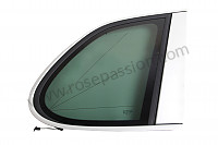 P112863 - Side window for Porsche Cayenne / 957 / 9PA1 • 2010 • Cayenne gts • Manual gearbox, 6 speed