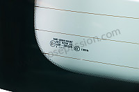 P107370 - Achterruit voor Porsche Cayenne / 955 / 9PA • 2006 • Cayenne s v8 • Automatische versnellingsbak