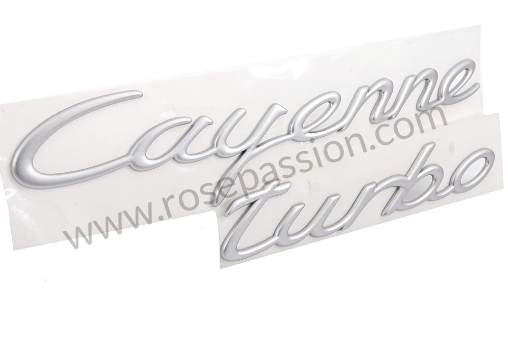 P95537 - 955559038014W9 - Logo - satin aluminium / satin aluminium 