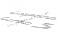 P112968 - Logo for Porsche Cayenne / 955 / 9PA • 2004 • Cayenne s v8 • Manual gearbox, 6 speed
