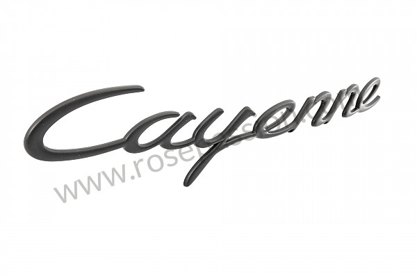 P74689 - Inscripcion para Porsche Cayenne / 955 / 9PA • 2003 • Cayenne turbo • Caja auto