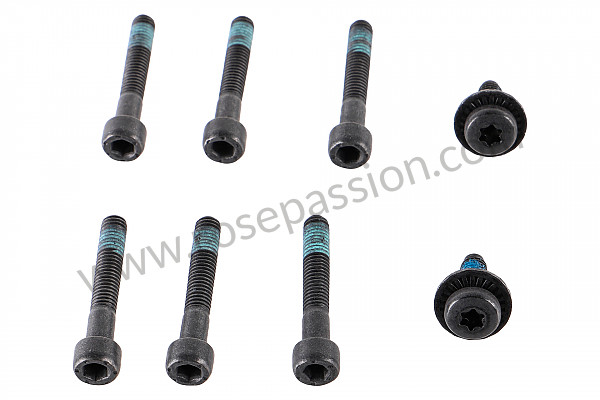 P107689 - Set of fastening parts for Porsche Cayenne / 957 / 9PA1 • 2009 • Cayenne gts • Manual gearbox, 6 speed