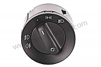 P75341 - Light switch for Porsche Cayenne / 957 / 9PA1 • 2010 • Turbo e81 • Automatic gearbox