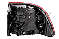 P143800 - Tail light housing for Porsche Cayenne / 955 / 9PA • 2006 • Cayenne s v8 • Automatic gearbox