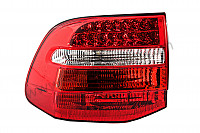P139690 - Tail light housing for Porsche Cayenne / 957 / 9PA1 • 2010 • Cayenne turbo • Automatic gearbox