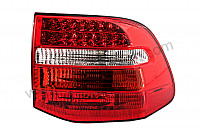 P139689 - Achterlicht voor Porsche Cayenne / 957 / 9PA1 • 2008 • Cayenne v6 • Automatische versnellingsbak