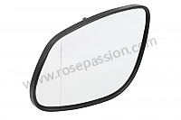 P169450 - Mirror glass for Porsche Cayenne / 955 / 9PA • 2003 • Cayenne s v8 • Automatic gearbox