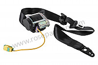 P126845 - Seat belt for Porsche Cayenne / 955 / 9PA • 2005 • Cayenne v6 • Manual gearbox, 6 speed